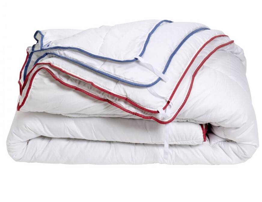 couette 4 saisons bleu calin